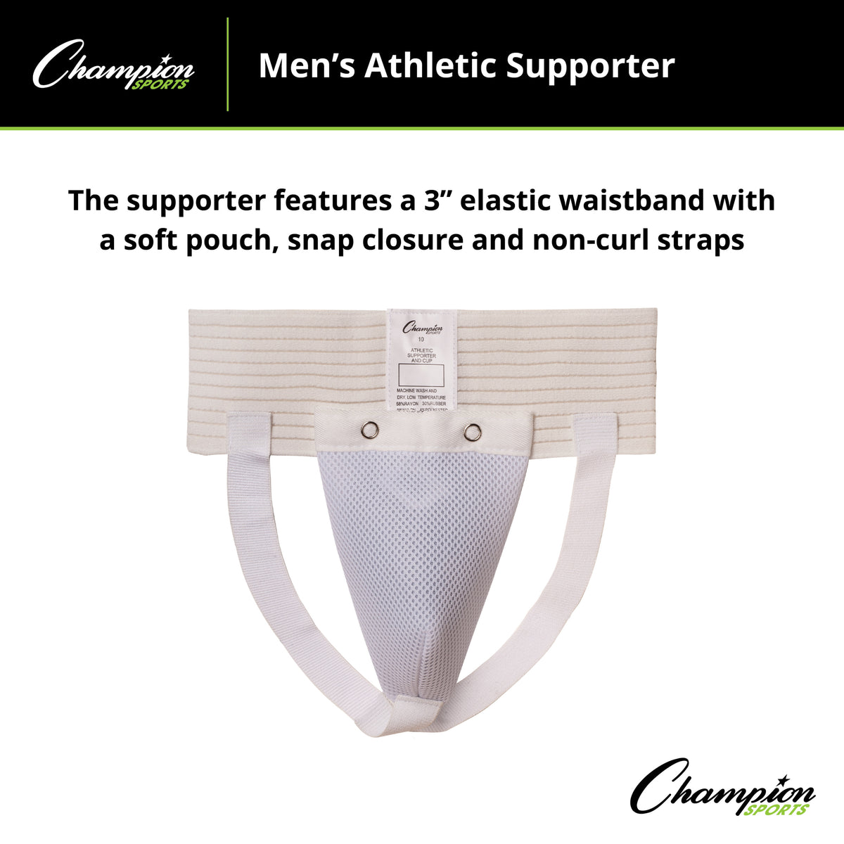 Champion Sports Men's Athletic Supporter