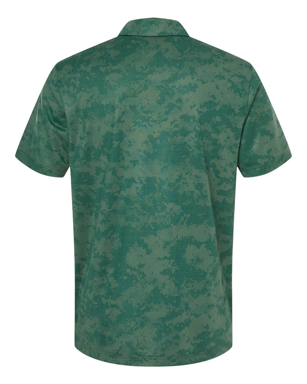 Men's All Over Camo Print Polo - Green Oxide