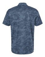 Men's All Over Camo Print Polo - Tech Ink
