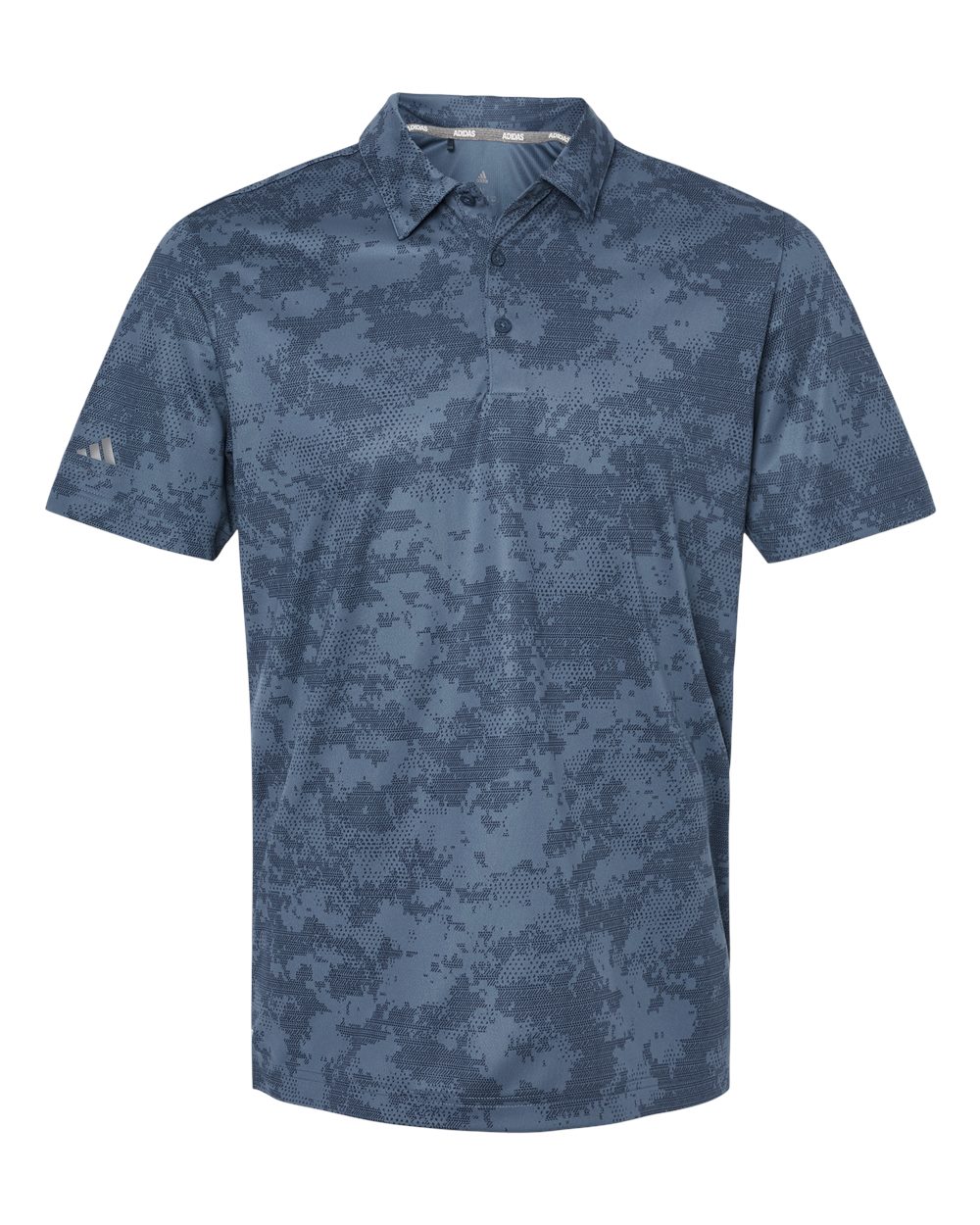 Men's All Over Camo Print Polo - Tech Ink