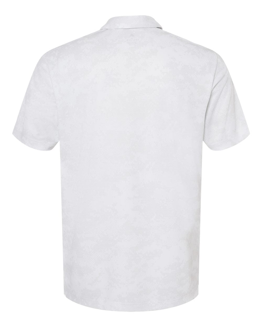 Men's All Over Camo Print Polo - White