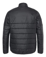 Men's 3-Stripes Puffer Full-Zip Jacket - Black