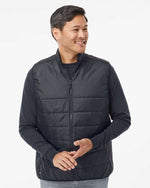 Men's Puffer Full-Zip Vest - Black