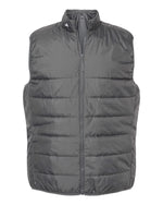 Men's Puffer Full-Zip Vest - Grey Five