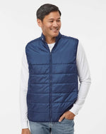 Men's Puffer Full-Zip Vest - Team Navy Blue