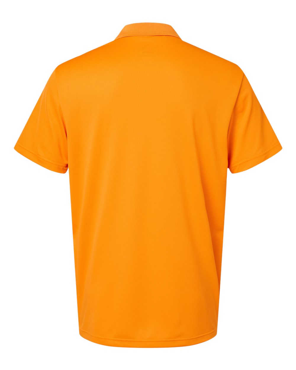Men's Performance Piqué Polo - Bright Orange