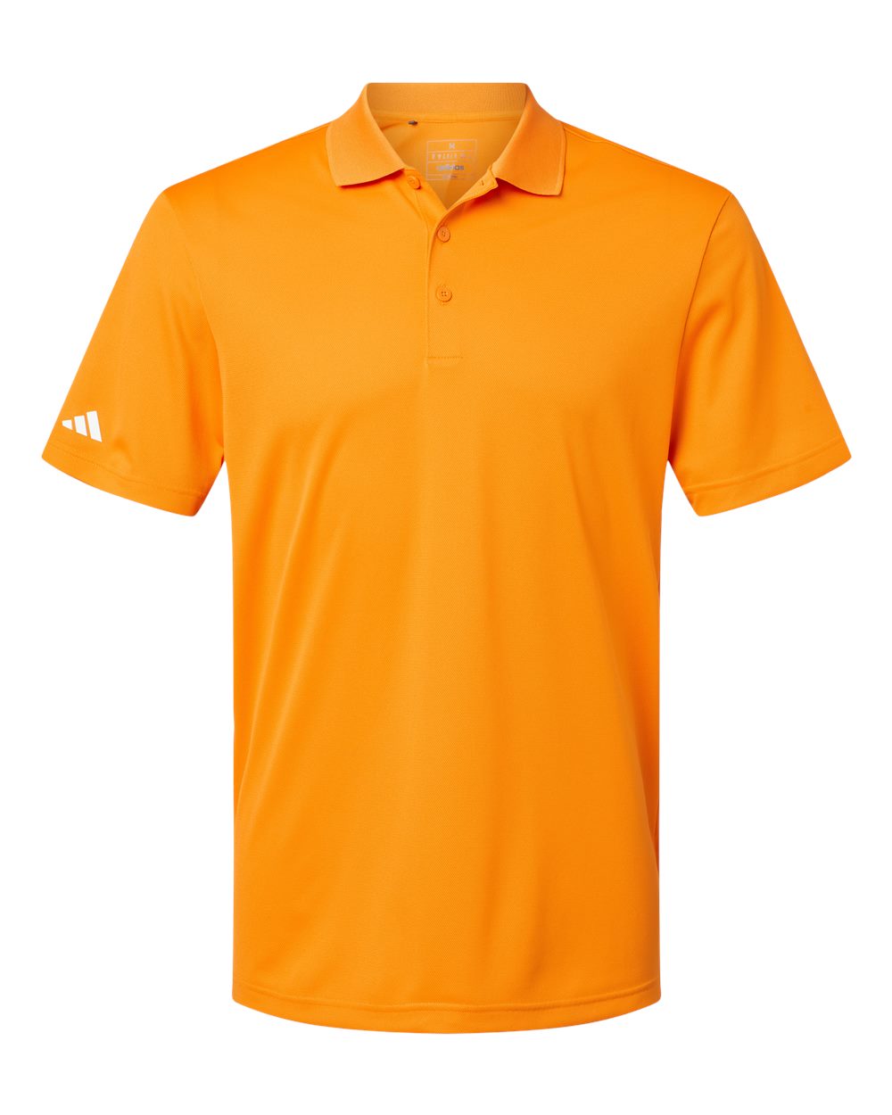 Men's Performance Piqué Polo - Bright Orange