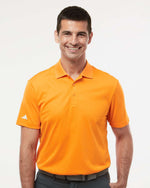 Men's Performance Piqué Polo - Bright Orange