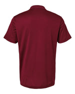 Men's Performance Piqué Polo - Collegiate Burgundy