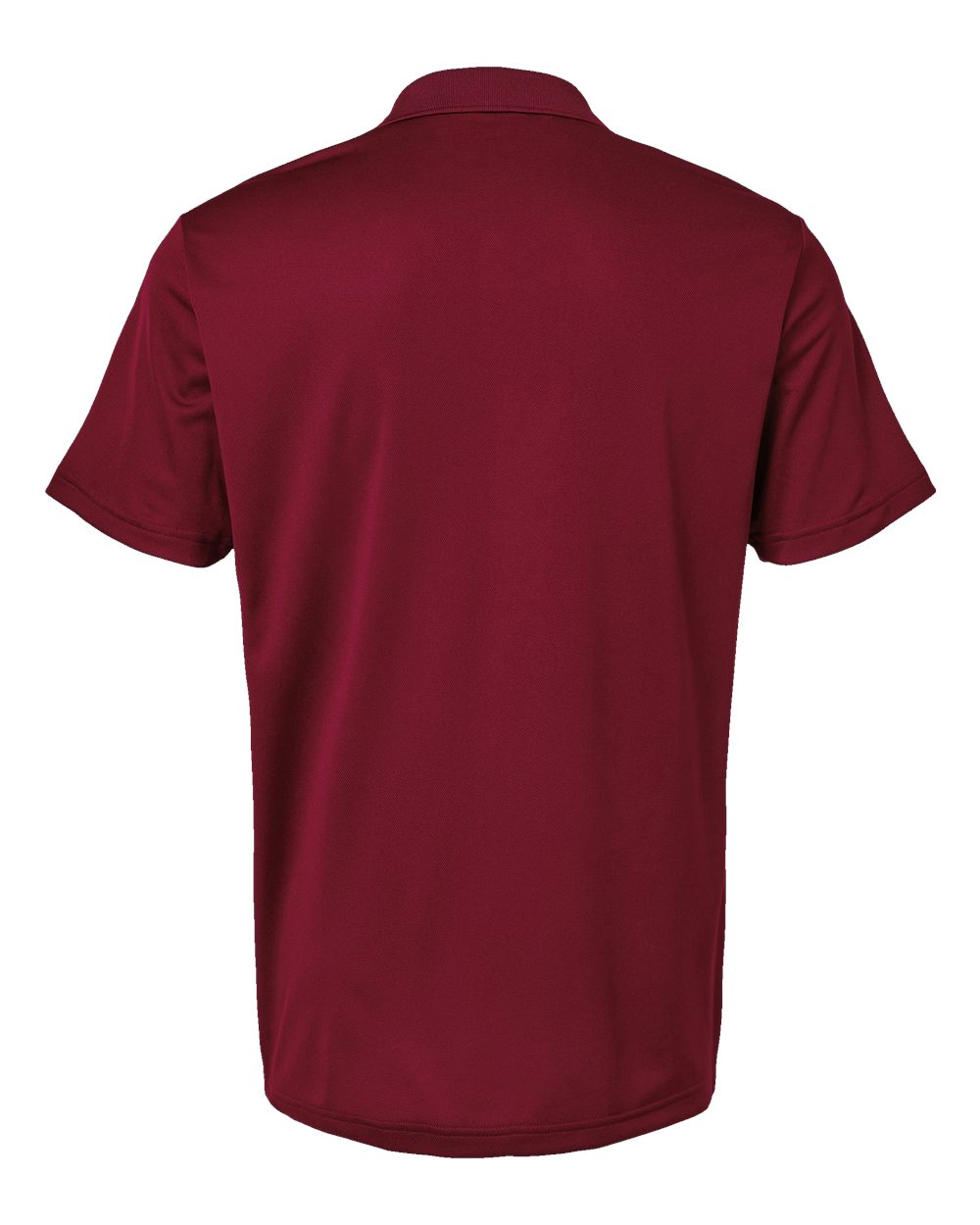 Men's Performance Piqué Polo - Collegiate Burgundy