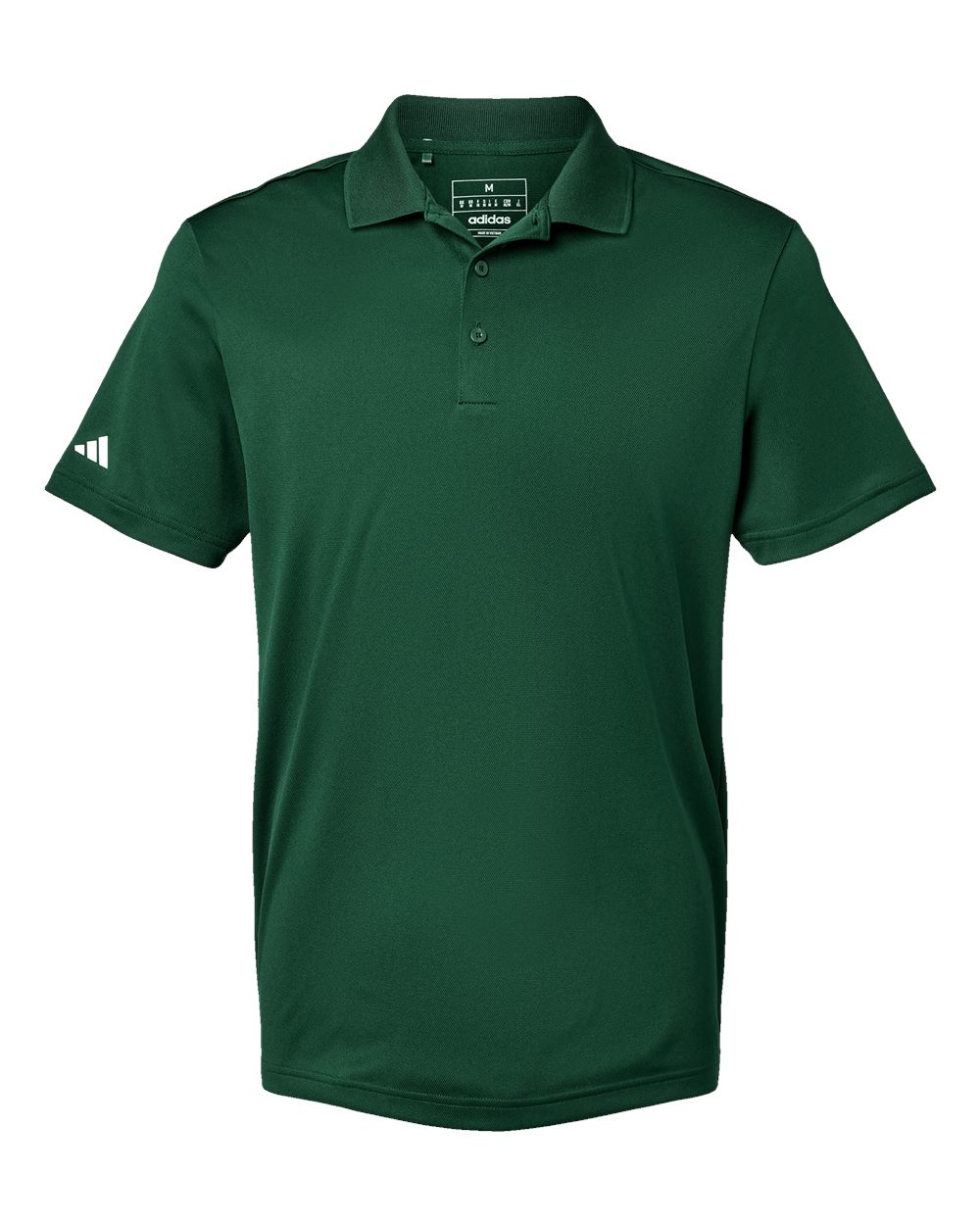 Men's Performance Piqué Polo - Collegiate Green