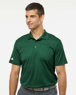 Men's Performance Piqué Polo - Collegiate Green