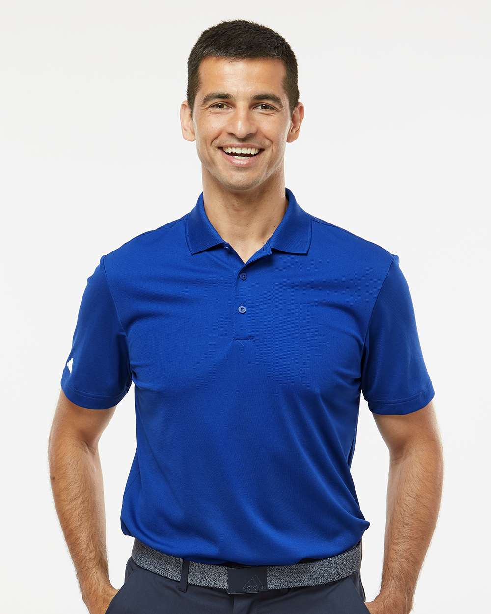 Men's Performance Piqué Polo - Collegiate Royal
