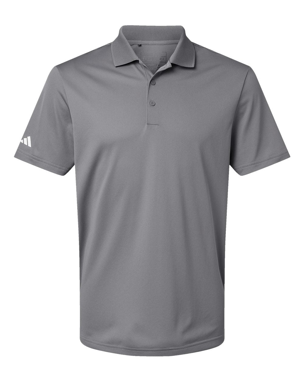 Men's Performance Piqué Polo - Grey Three
