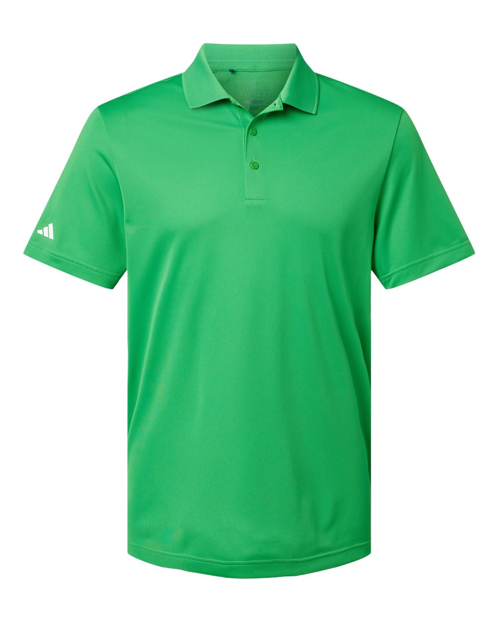 Men's Performance Piqué Polo - Vivid Green