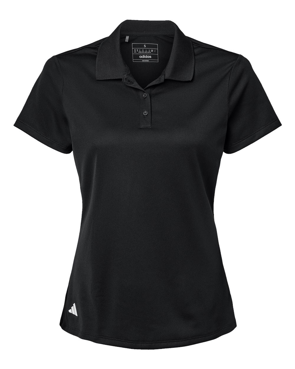 Women's Performance Piqué Polo - Black