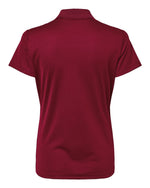 Women's Performance Piqué Polo - Collegiate Burgundy