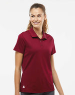 Women's Performance Piqué Polo - Collegiate Burgundy