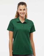 Women's Performance Piqué Polo - Collegiate Green