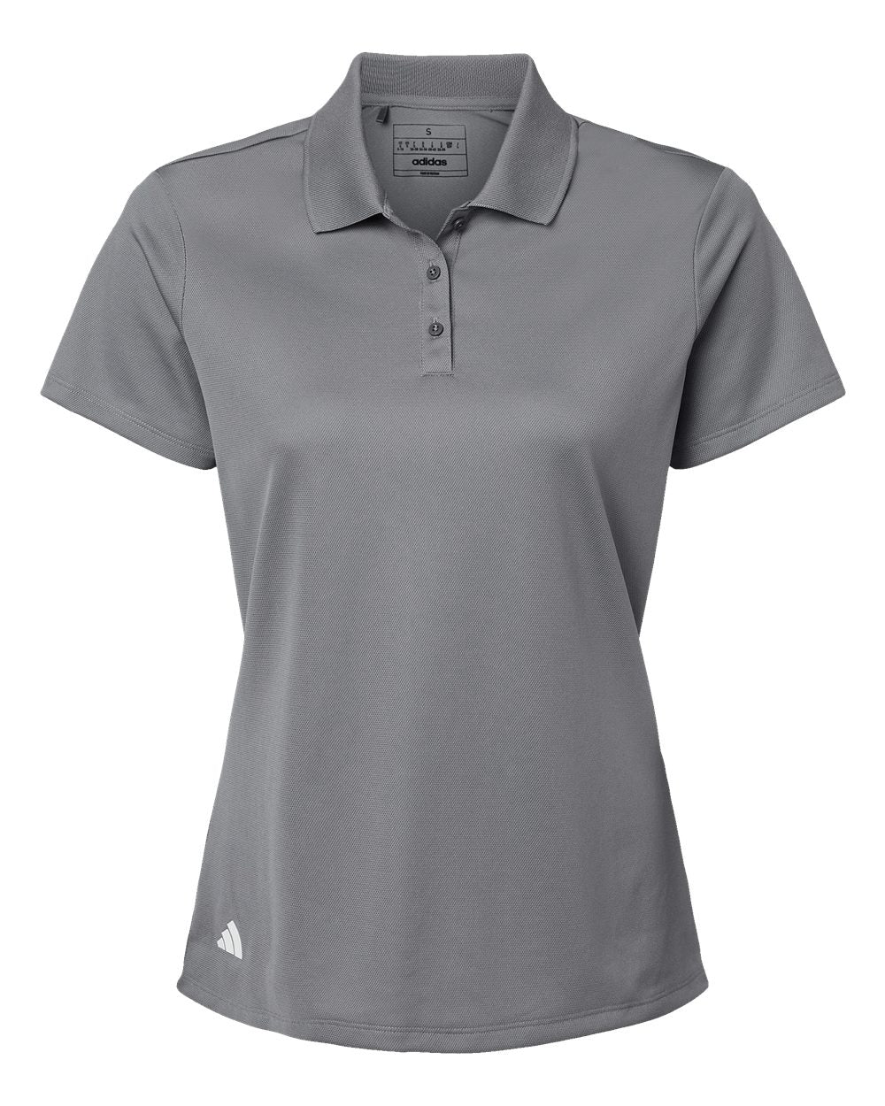 Women's Performance Piqué Polo - Grey Three