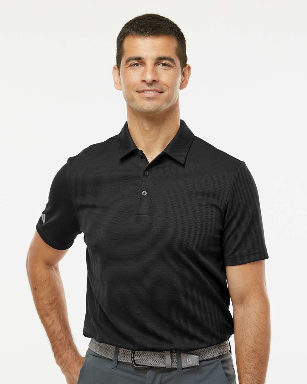 Men's Micro Piqué Polo - Black