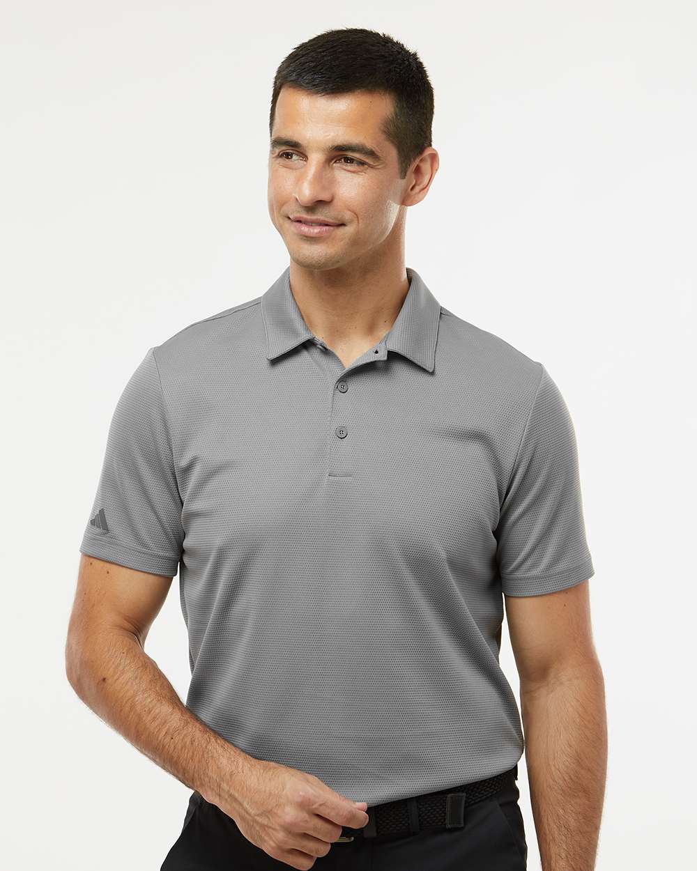 Men's Micro Piqué Polo - Grey Three