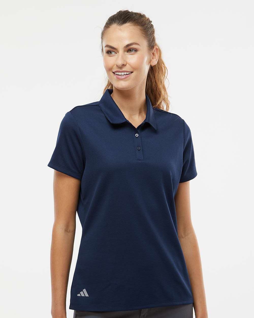 Women's Micro Piqué Polo - Collegiate Navy