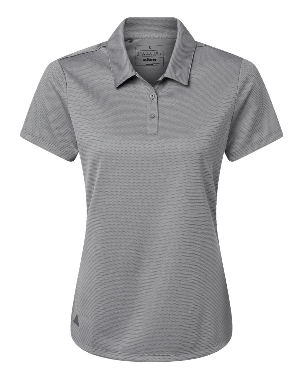 Women's Micro Piqué Polo - Grey Three