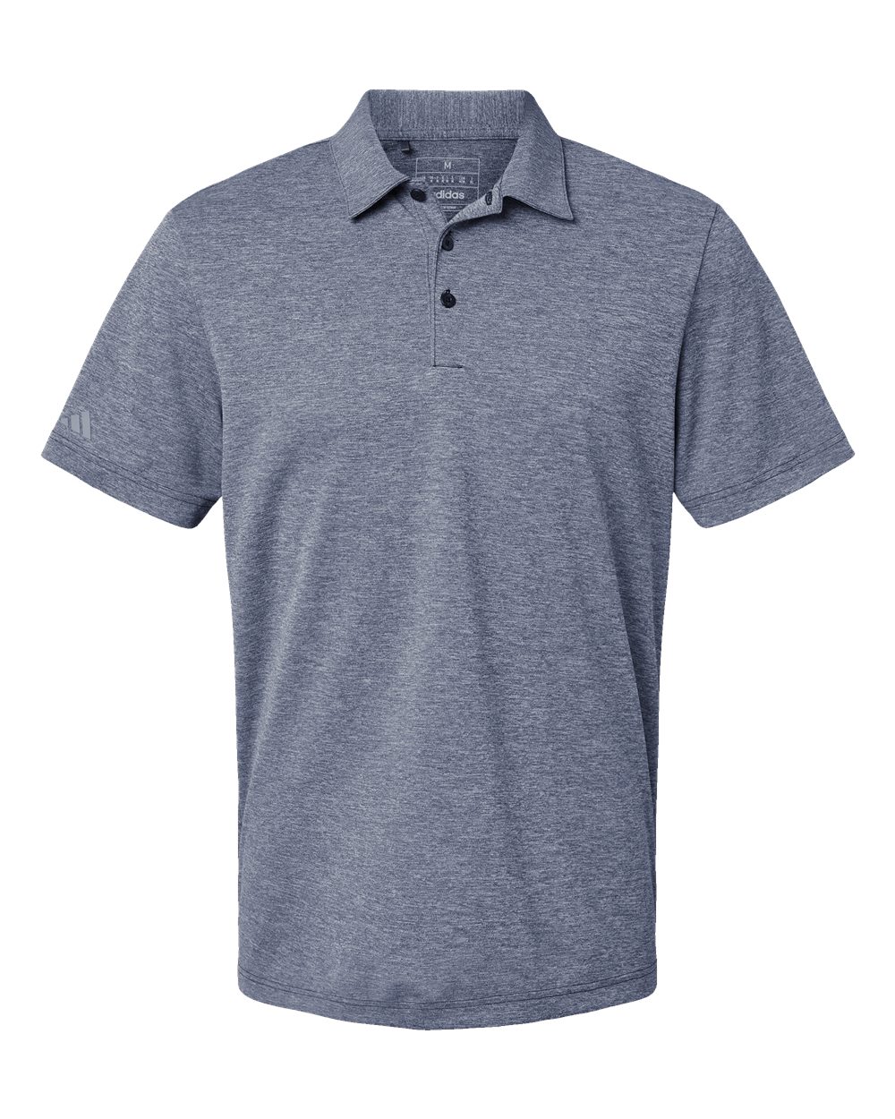 Men's Heathered Polo - Collegiate Navy Melange