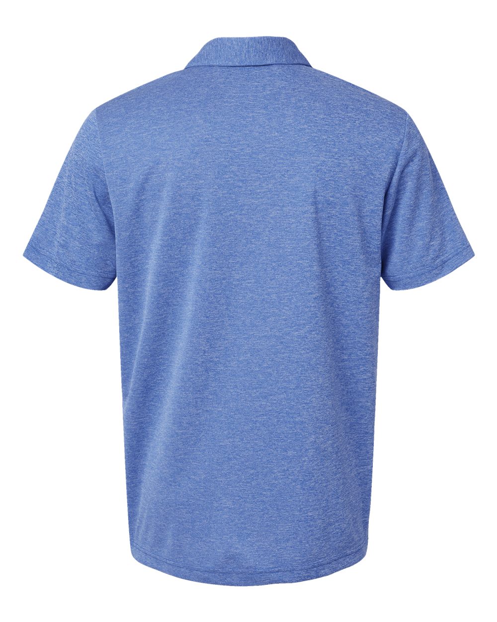 Men's Heathered Polo - Collegiate Royal Melange