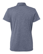 Women's Heathered Polo - Collegiate Navy Melange