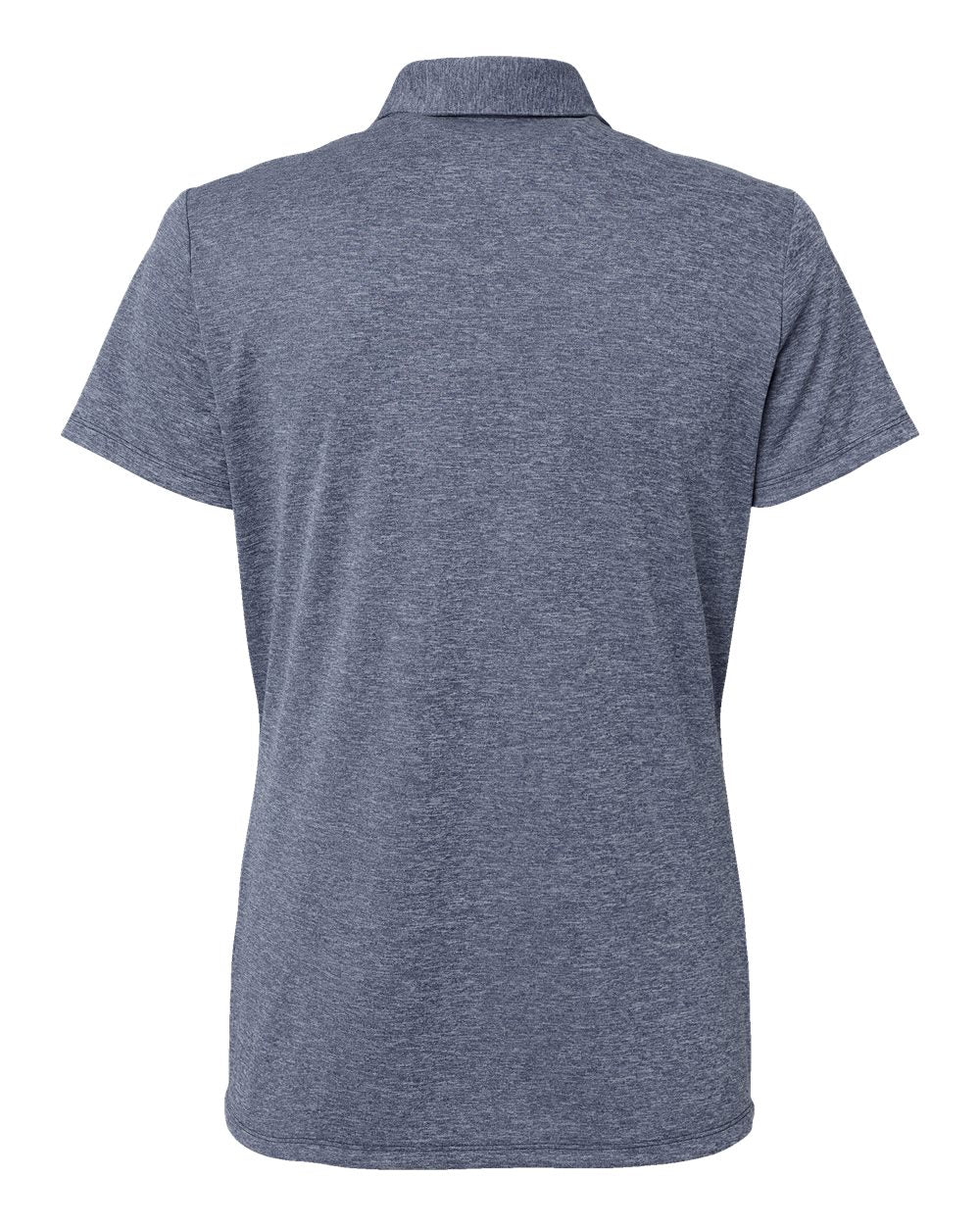 Women's Heathered Polo - Collegiate Navy Melange