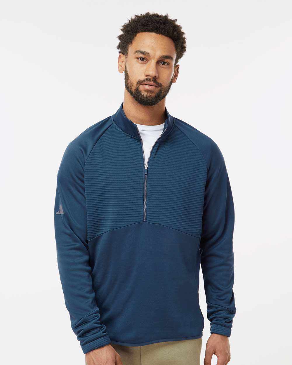 Men's Performance Quarter-Zip Pullover - Crew Navy