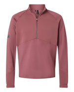 Men's Performance Quarter-Zip Pullover - Quiet Crimson