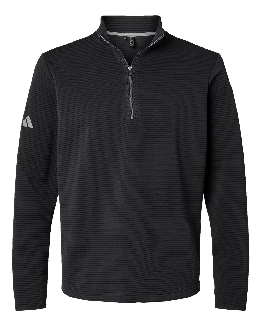 Men's Spacer Quarter-Zip Pullover - Black