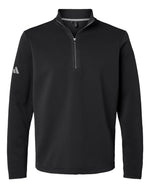 Men's Spacer Quarter-Zip Pullover - Black