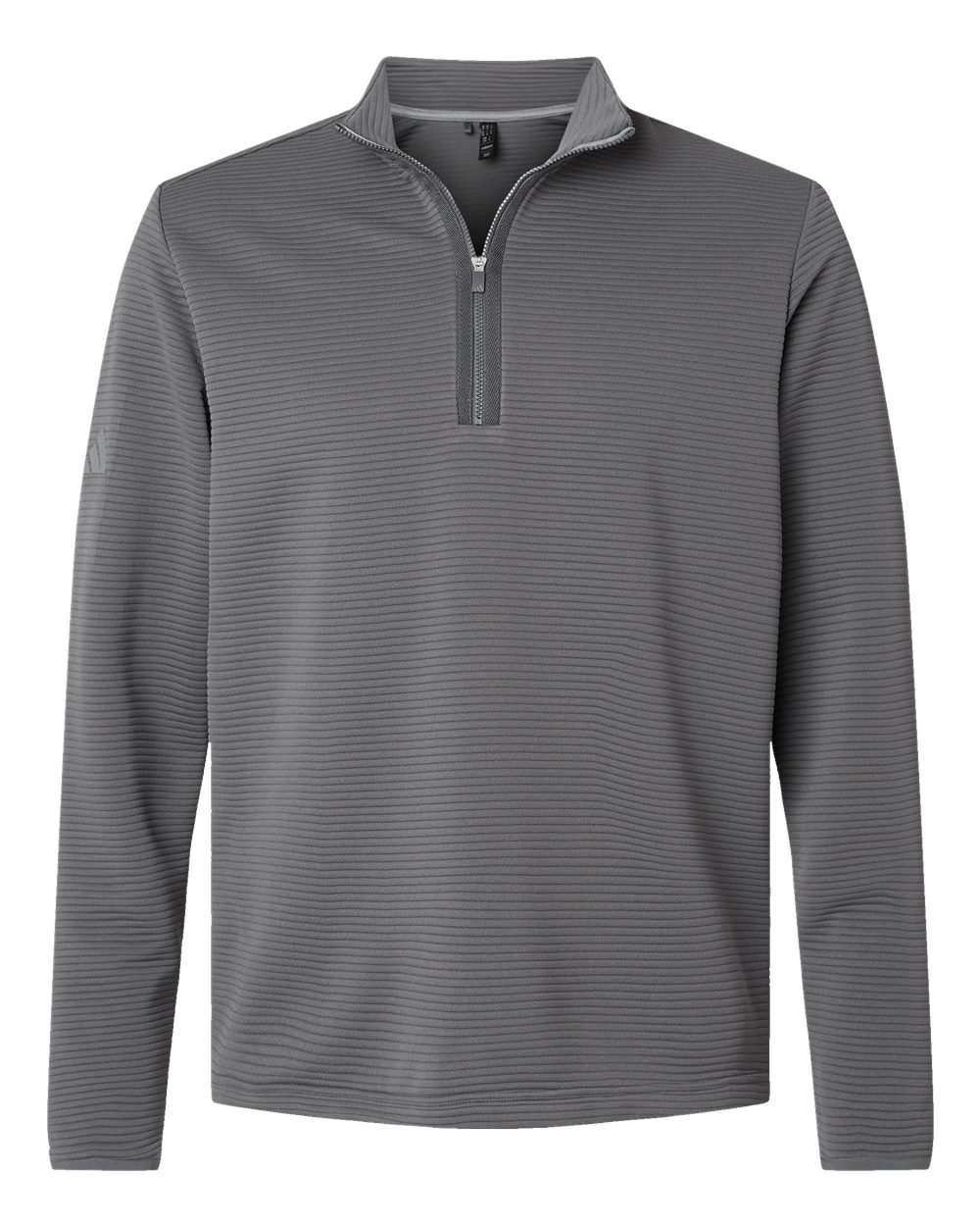 Men's Spacer Quarter-Zip Pullover - Grey Five