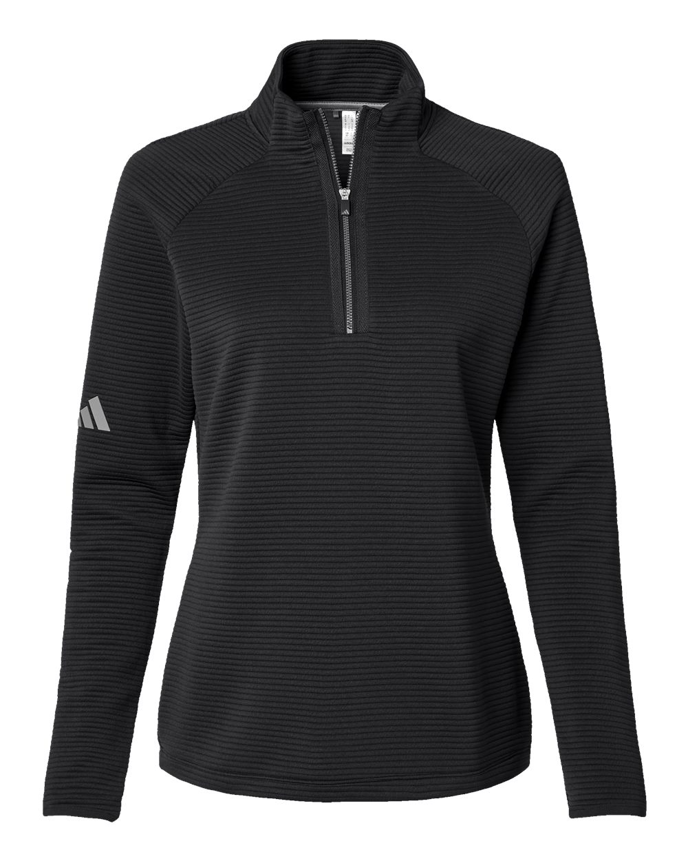 Women's Spacer Quarter-Zip Pullover - Black
