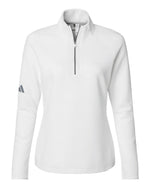 Women's Spacer Quarter-Zip Pullover - Core White