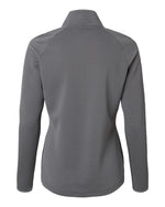 Women's Spacer Quarter-Zip Pullover - Grey Five