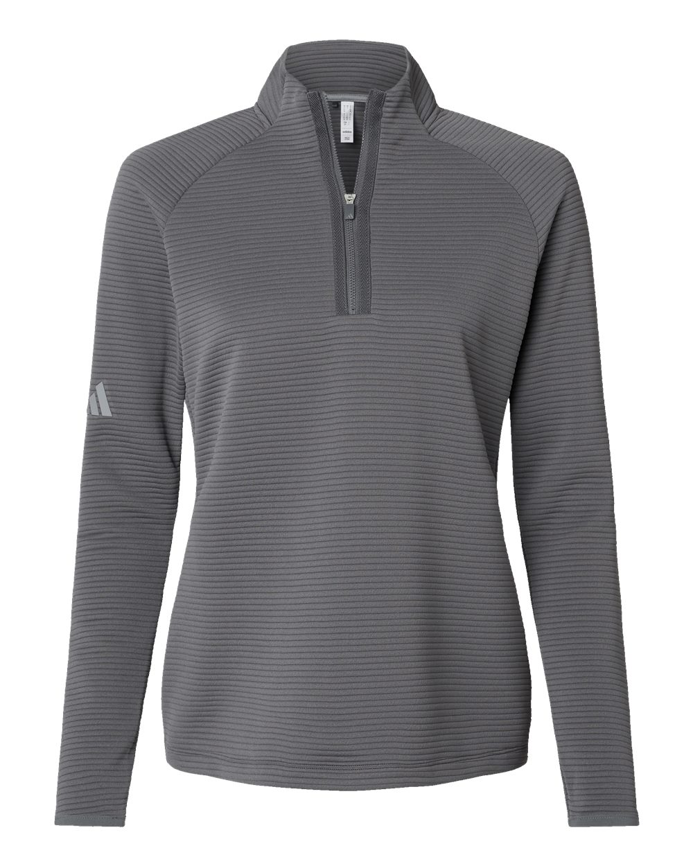 Women's Spacer Quarter-Zip Pullover - Grey Five