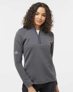 Women's Spacer Quarter-Zip Pullover - Grey Five
