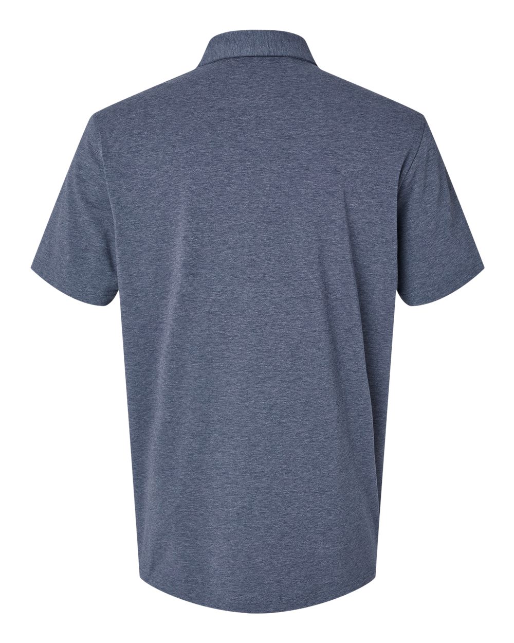 Men's Blended Polo - Collegiate Navy Melange