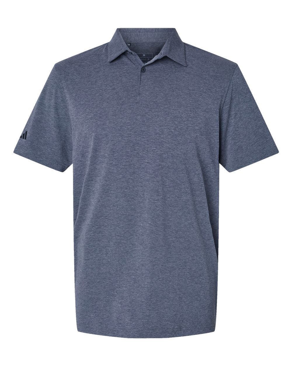 Men's Blended Polo - Collegiate Navy Melange
