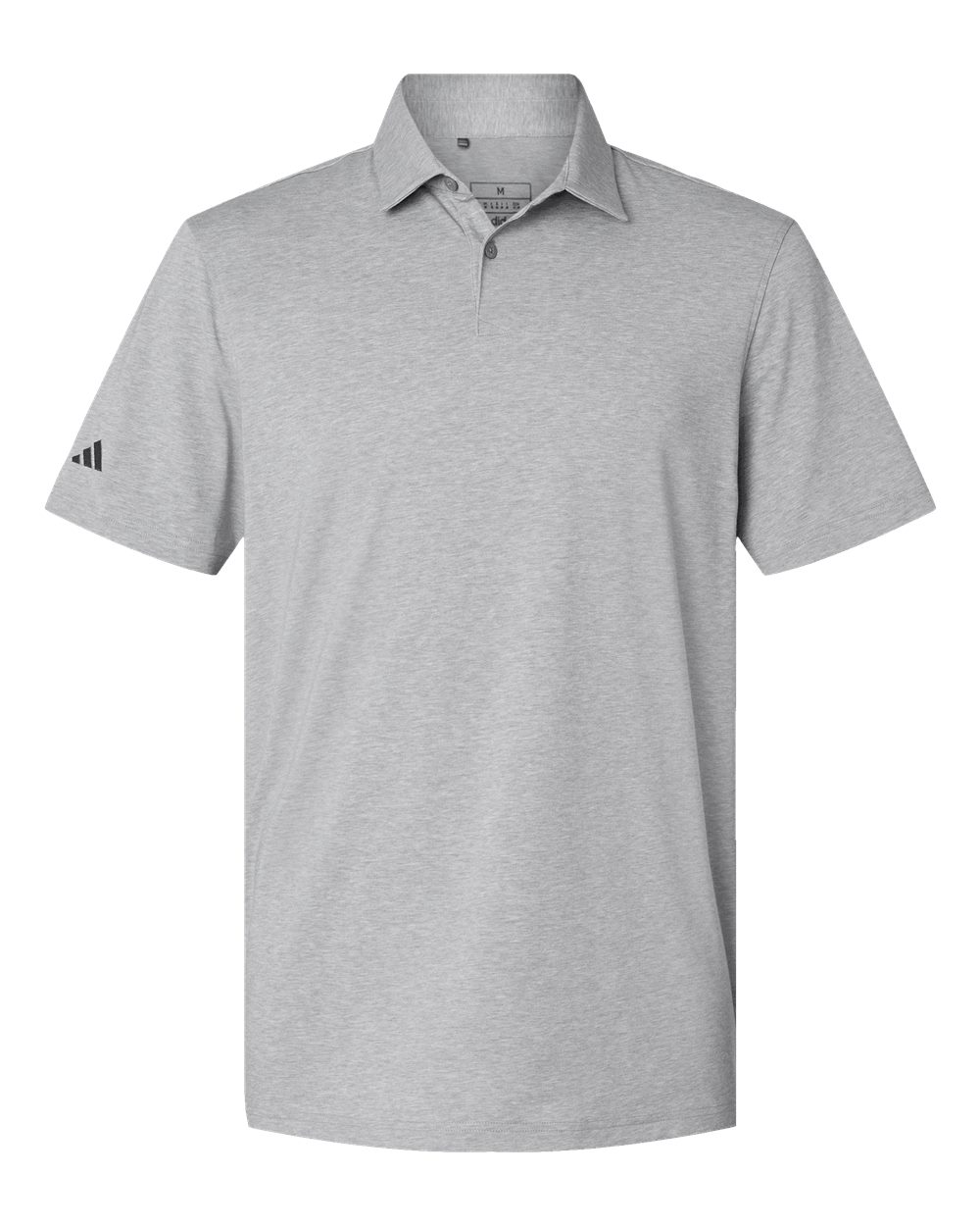Men's Blended Polo - Grey Three Melange
