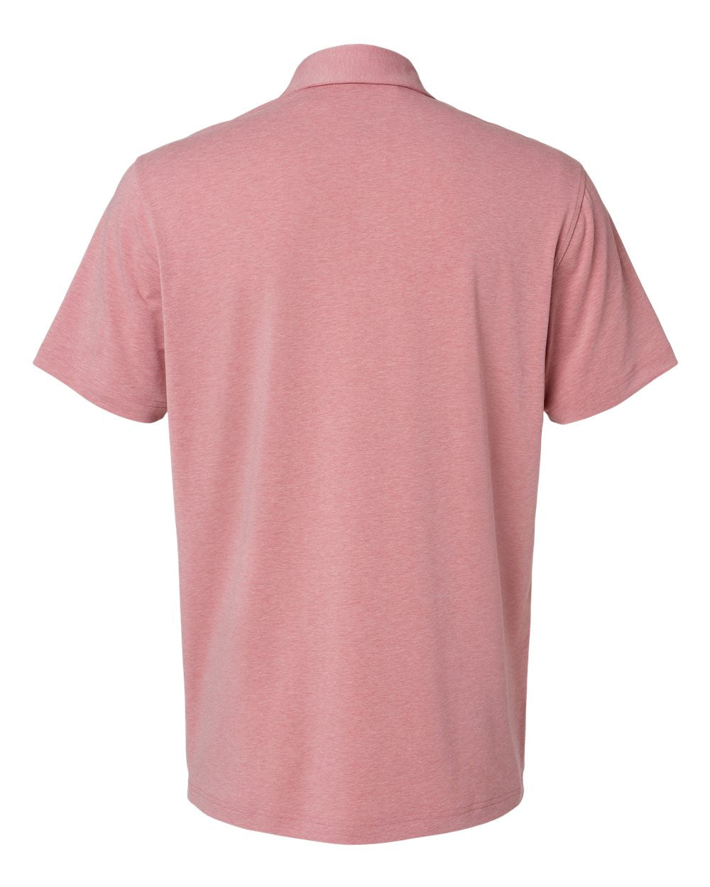 Men's Blended Polo - Pink Strata Melange