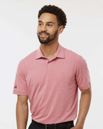 Men's Blended Polo - Pink Strata Melange
