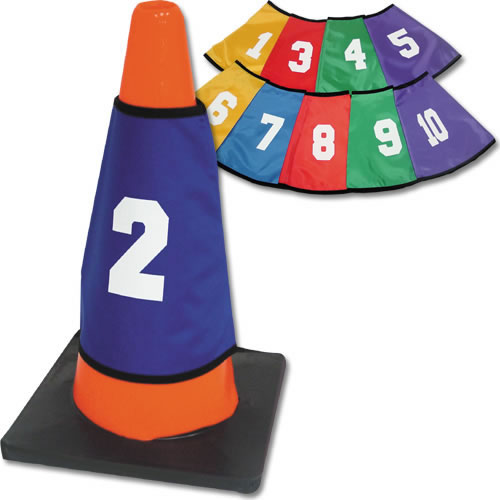 Athletic Connection Numbered Cone Cover Set 1-12