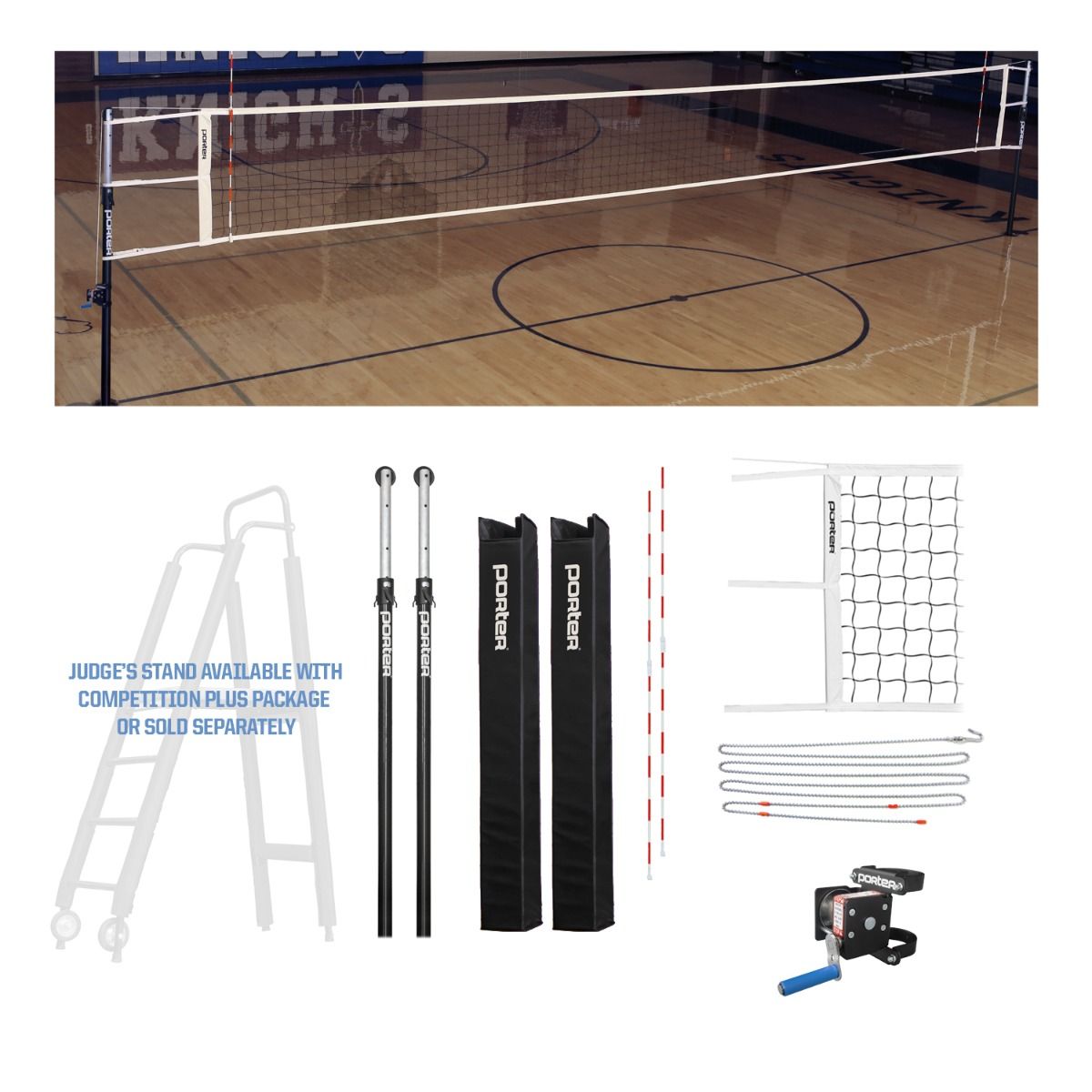 Porter Powr Hybrid VB Competition Package; 3"; Pads