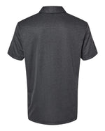 Men's Space Dyed Polo - Black Melange